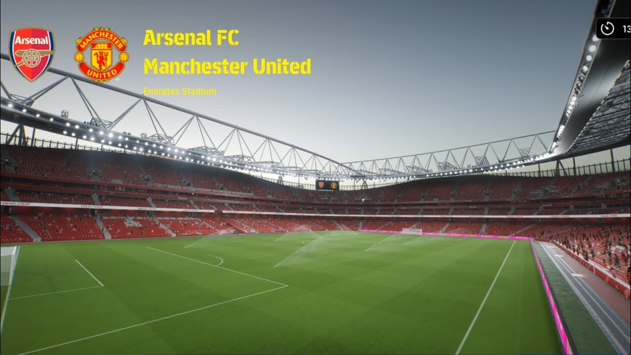 Arsenal vs Manchester United Match 🔥#reels #football #efootball2026 #pcgaming 
