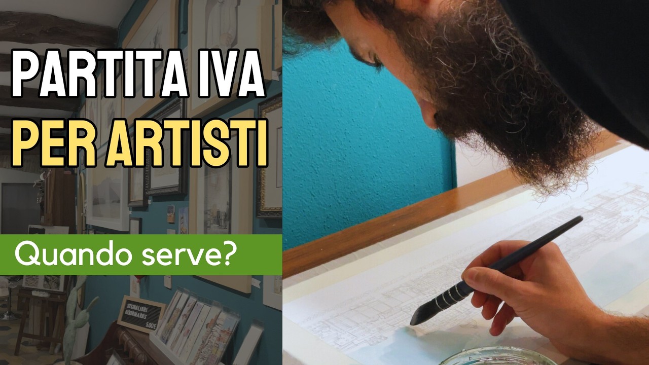 Partita Iva per artisti: quando serve per vendere un'opera?