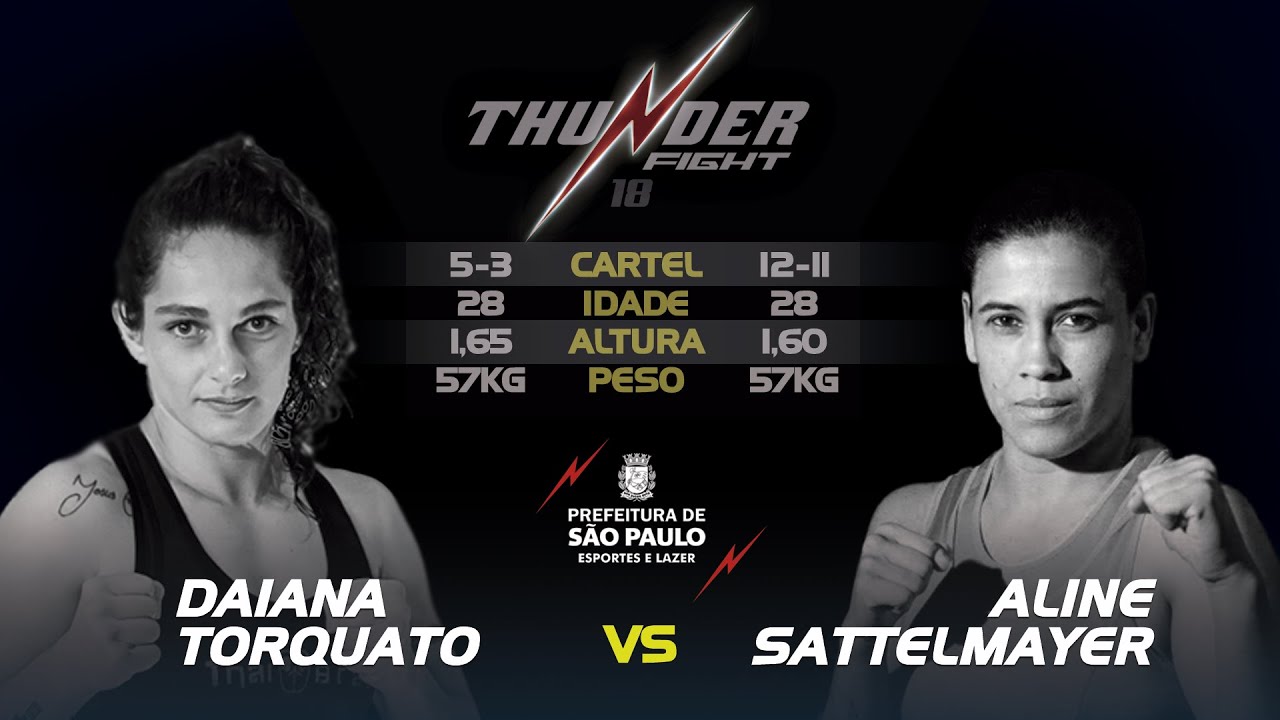 Thunder Fight 18 - Daiana Torquato vs Aline Sattelmayer