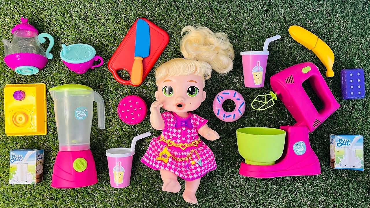 Baby Alive Doll Playset Toys | Satisfying with Unboxing & Review Toys | Pretend Play ASMR video 