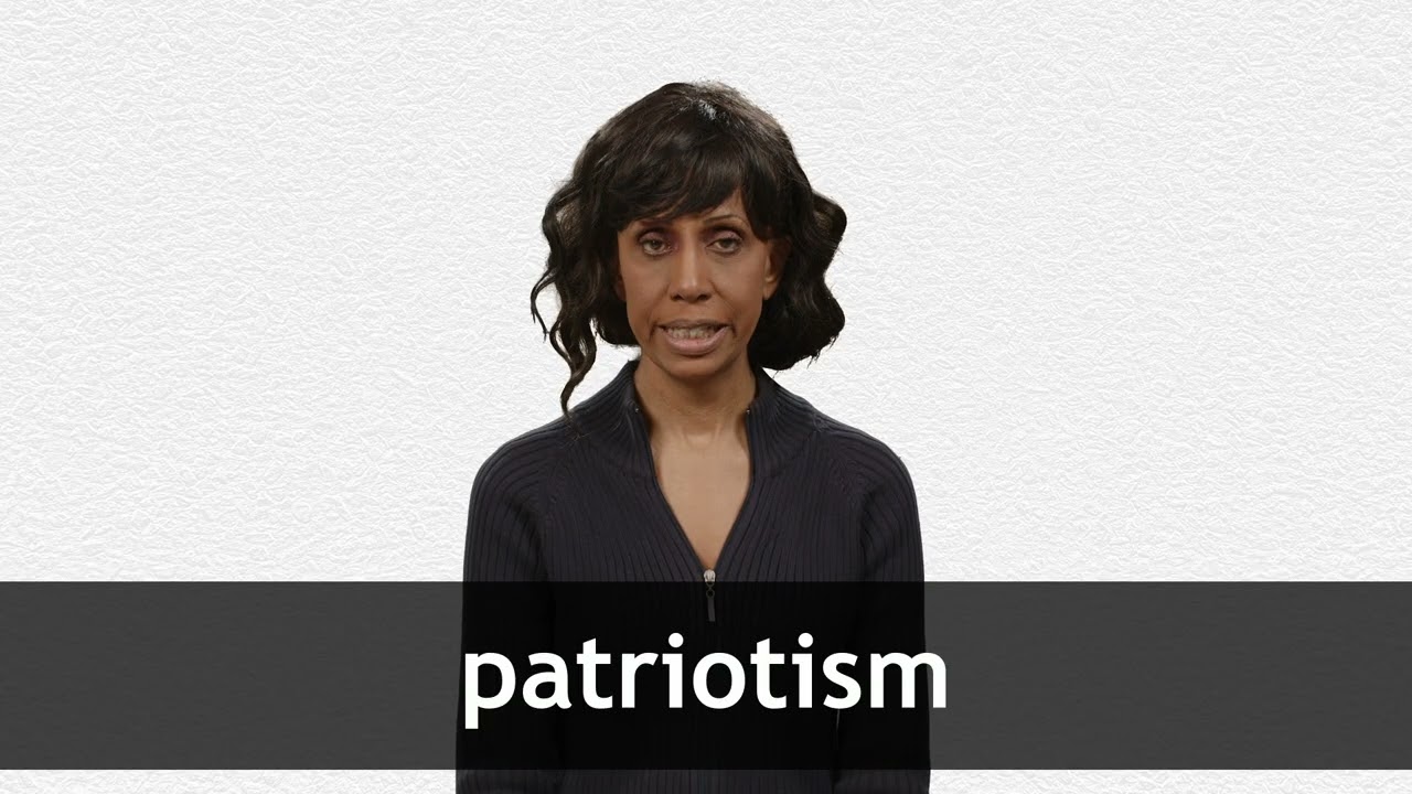 How to pronounce PATRIOTISM in American English