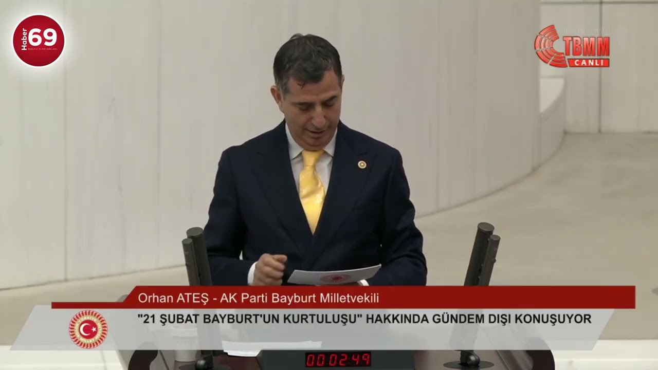 Bayburt Milletvekili Prof. Dr. Orhan Ateş d&uuml;şman işgalinden kurtuluşunun 108.Yıl A&ccedil;ıklaması