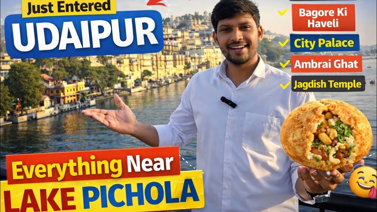 Udaipur Vlog Part 1 | Just Entered Udaipur 😍 | Everything Near Lake Pichola | Royal City Vlog 