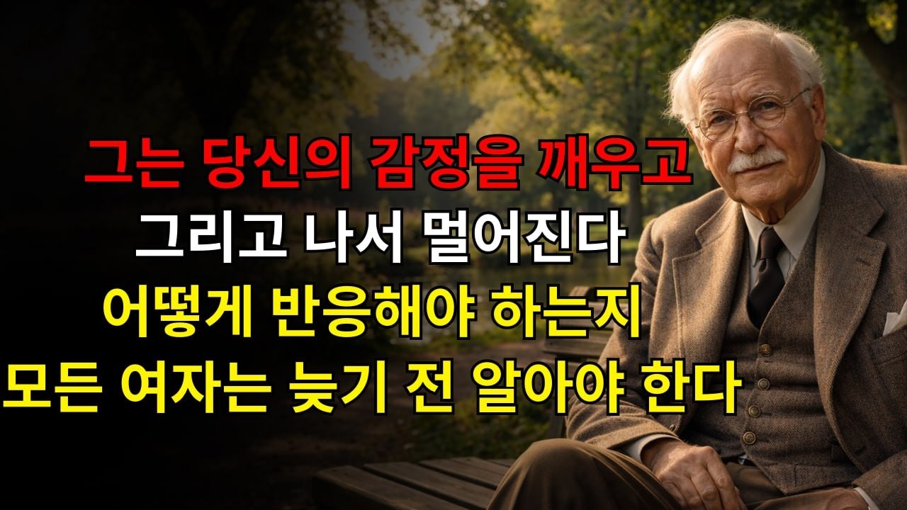 그가 당신의 감정을 깨울 때 그리고 나서 멀어질 때 어떻게 반응해야 하는가 | 모든 여성이 늦기 전에 이것을 알아야 한다 | 카를 융