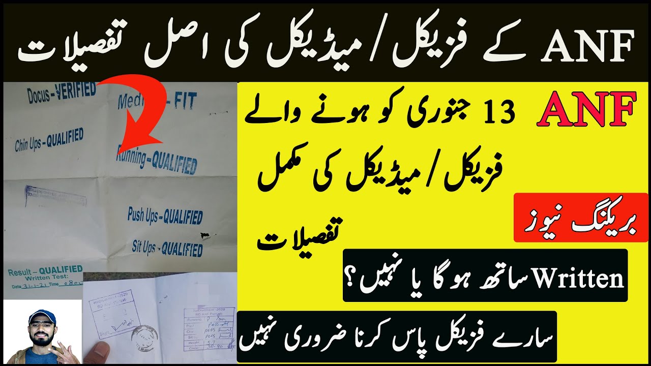 ANF Physical Medical Test complete info Officially | Anf Physical Medical Test Requirements by anf