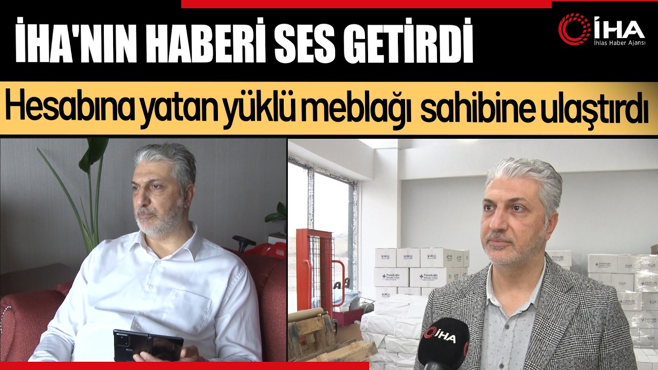Bilmediği Kuyumcudan Gelen Parayı Günler Sonra Sahibine Teslim Etti