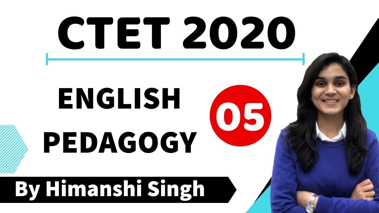 Target CTET-2020 | English Pedagogy  by  Himanshi Singh | Class-05