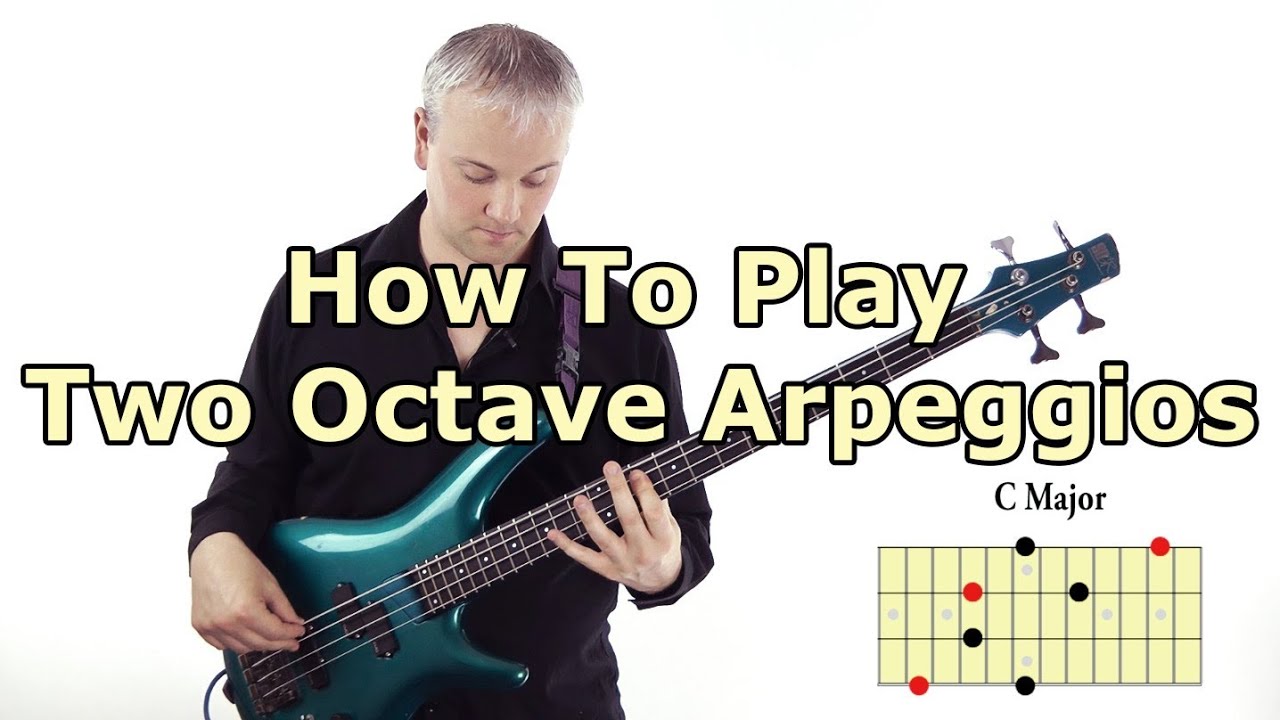 Monster 2 Octave Arpeggios For Bass Guitar