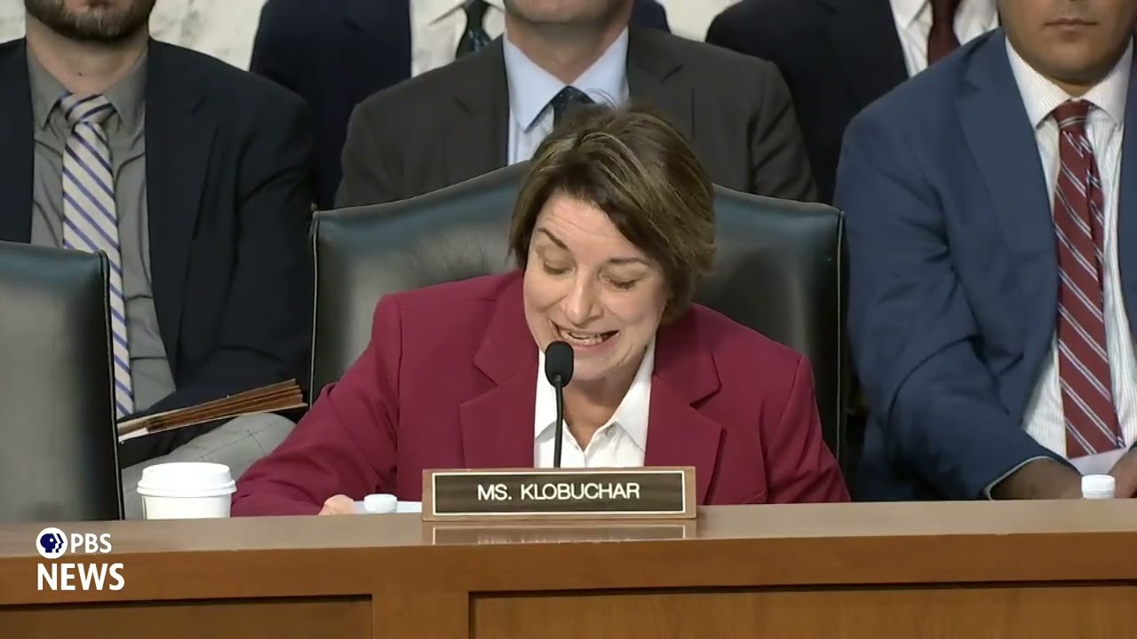 WATCH: Sen. Klobuchar questions FBI Director Kash Patel in oversight hearing