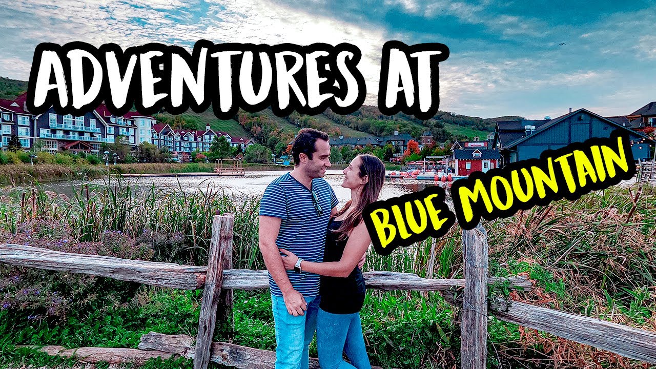 Fun OUTDOOR ACTIVITIES Near Toronto at BLUE MOUNTAIN VILLAGE (Ontario, Canada)