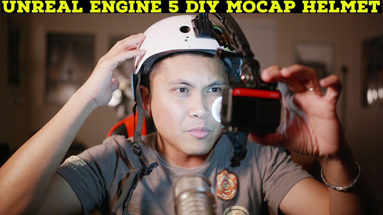 Unreal Engine 5 DIY Mocap Helmet