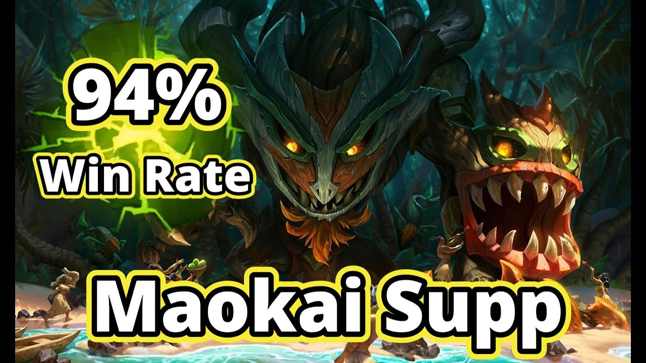 Maokai Support - Closing Out A Game - High ELO Full Game VOD