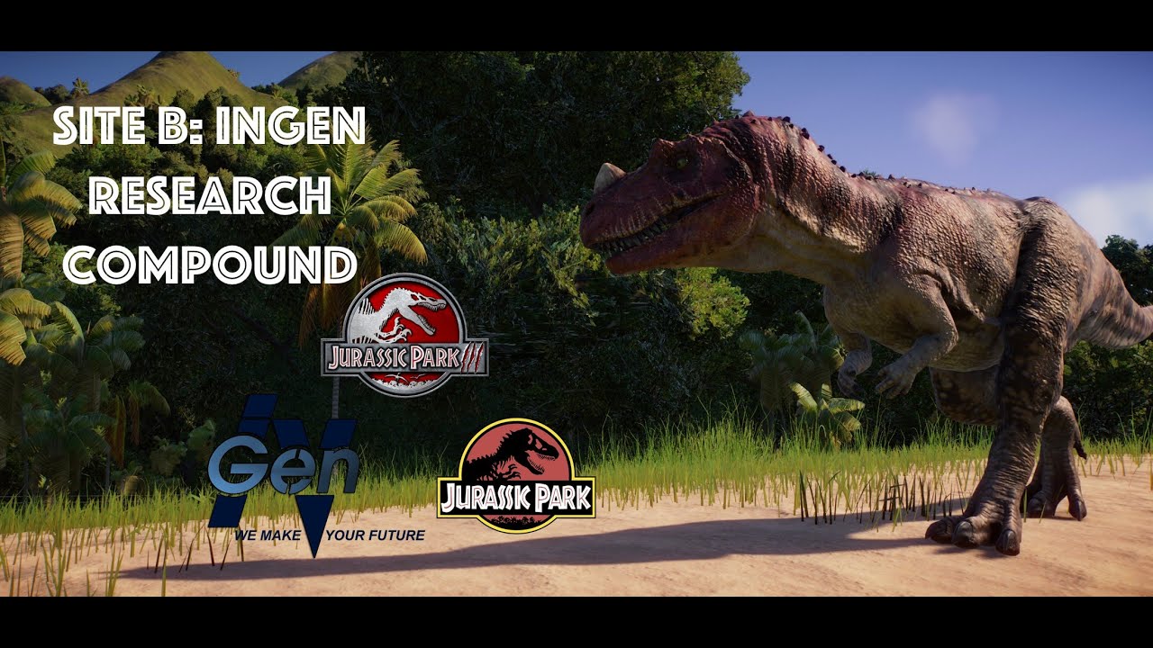 Site B: Isla Sorna's Research Compound| Speedbuild | Modded | Jurassic World Evolution 2