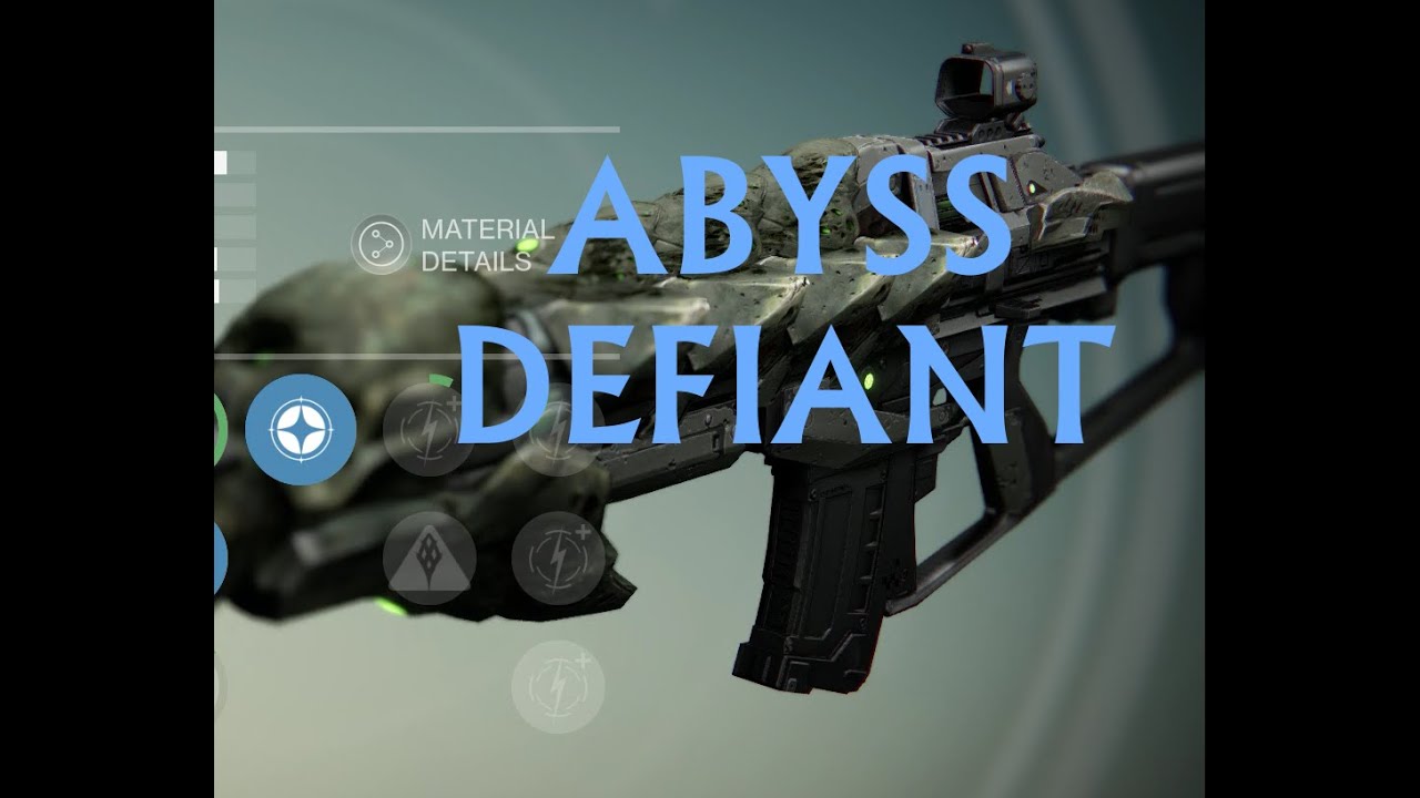 Destiny: ABYSS DEFIANT AUTO RIFLE REVIEW CROTA's END RAID WEAPON