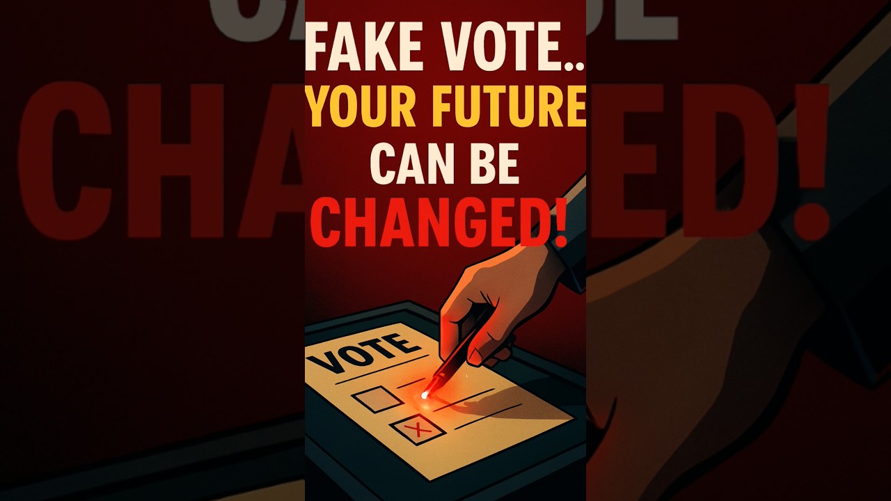 Ek Fake VOTE&hellip; Desh ka FUTURE badal deta hai! |#fakevote