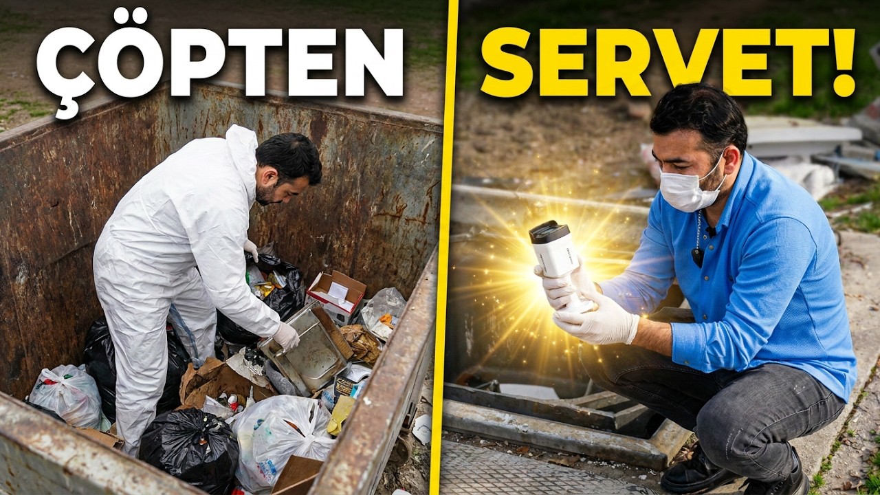 Çöpten Zengin Olma Challenge 😂 En Çılgın Eşyayı Kim Buldu?