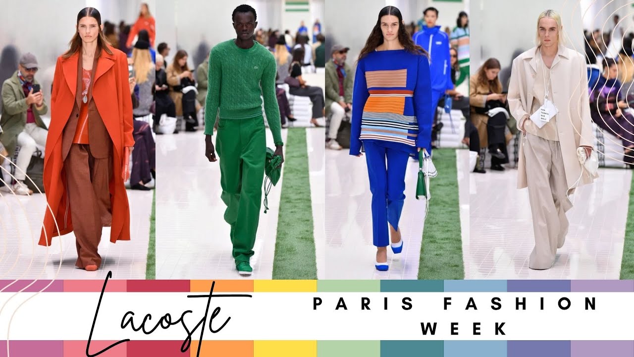 REACT LACOSTE PARIS FASHION WEEK - VERÃO 2026