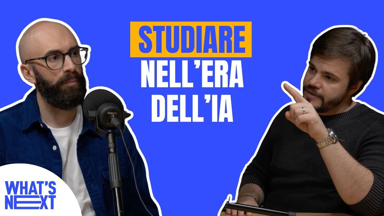 Se studi usando l'IA stai rischiando grosso [Alessandro De Concini]