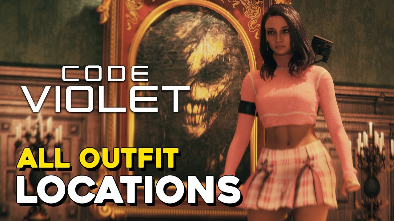 Code Violet All Outfit Locations