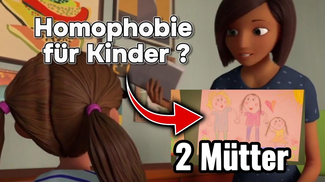 Zeugen Jehovas, Kindercartoon über 2 Mütter!