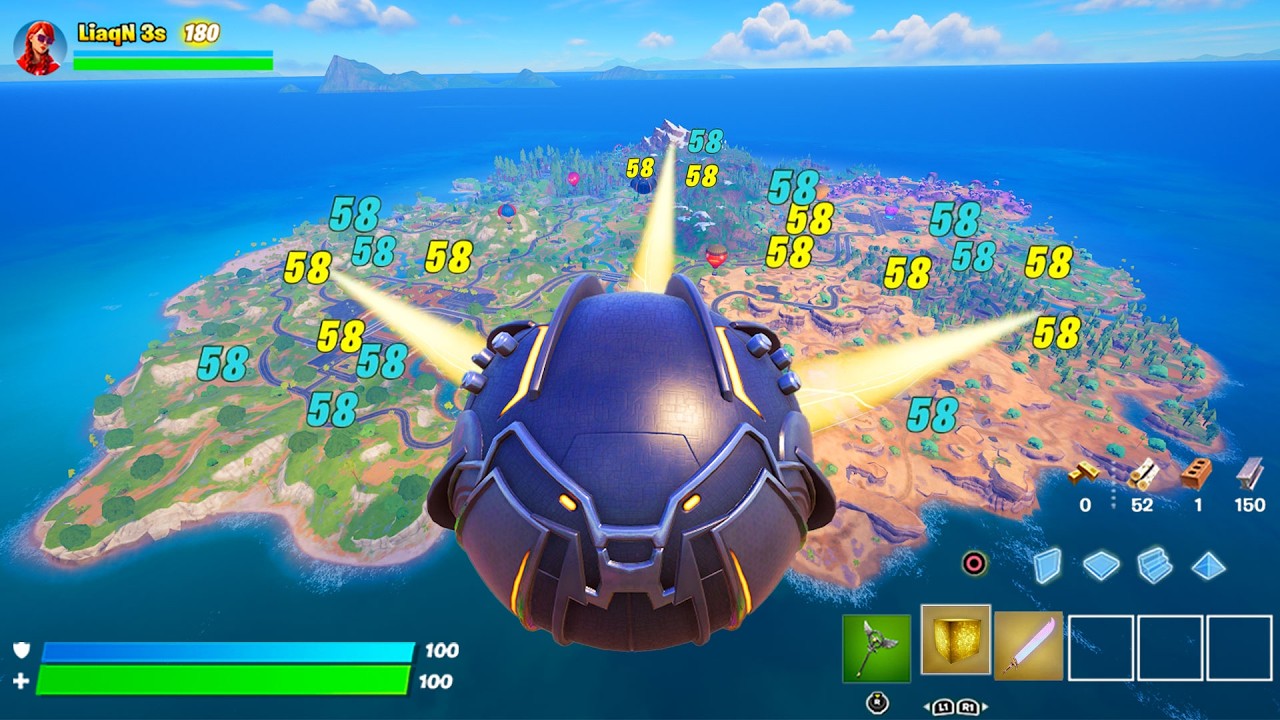 EPICが開発した巨大宇宙船がついに動き始めた！【フォートナイト】
