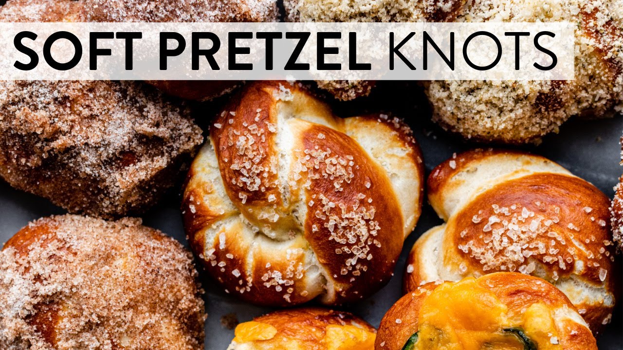 Soft Pretzel Knots | Sally's Baking