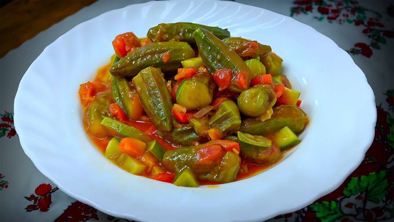 Постная бамия (Самый простой рецепт)