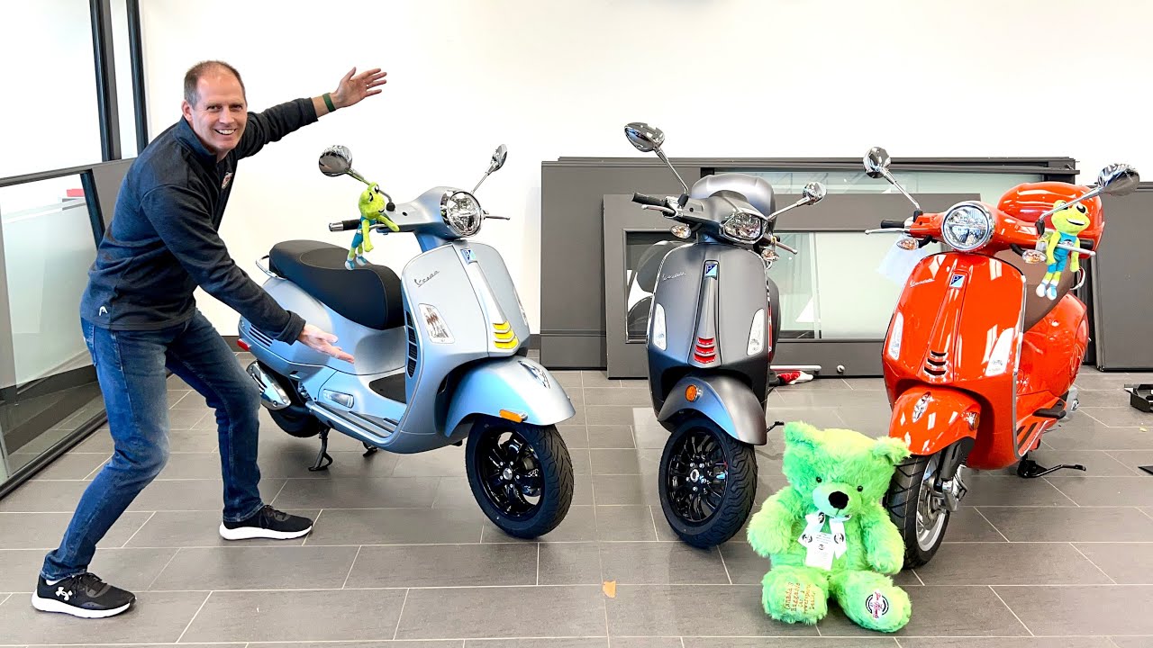 Выбираем Vespa! — ВСЕ ОТЛИЧИЯ ОБЪЯСНЕНЫ!