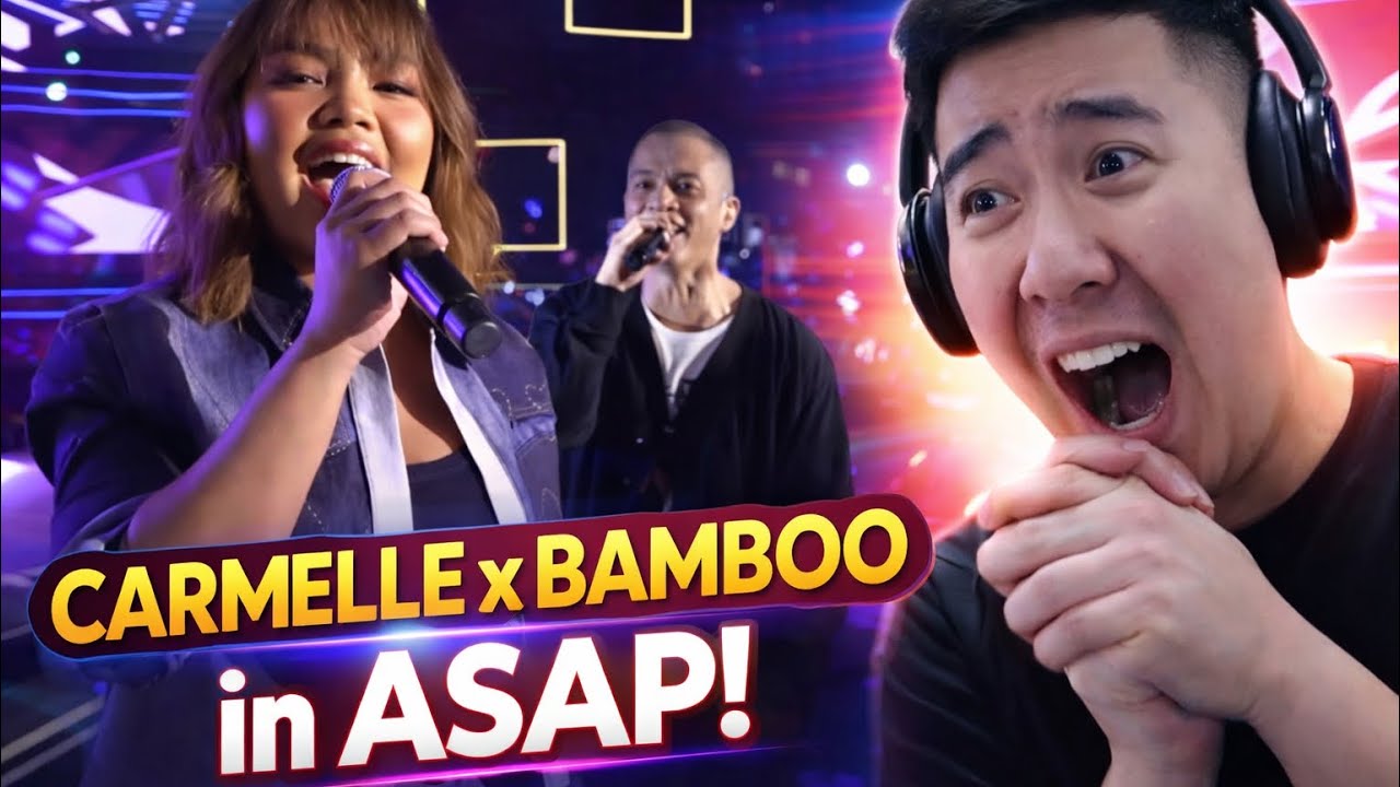 Выступление Carmelle Collado x Bamboo на сцене ASAP! | РЕАКЦИЯ