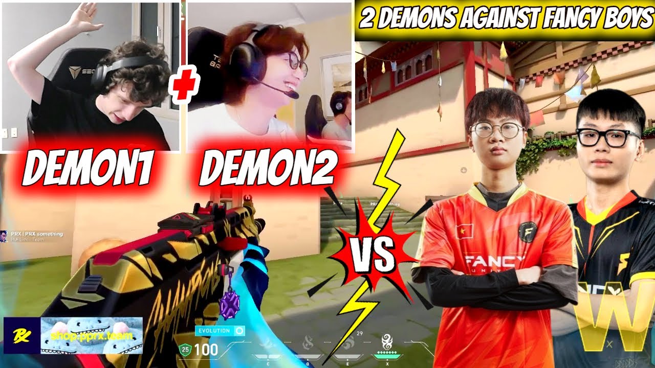 2 Rank Demons PRX f0rsakeN & PRX Something Shows W Gameplay Against Fancy f1cio & Fancy Twilight