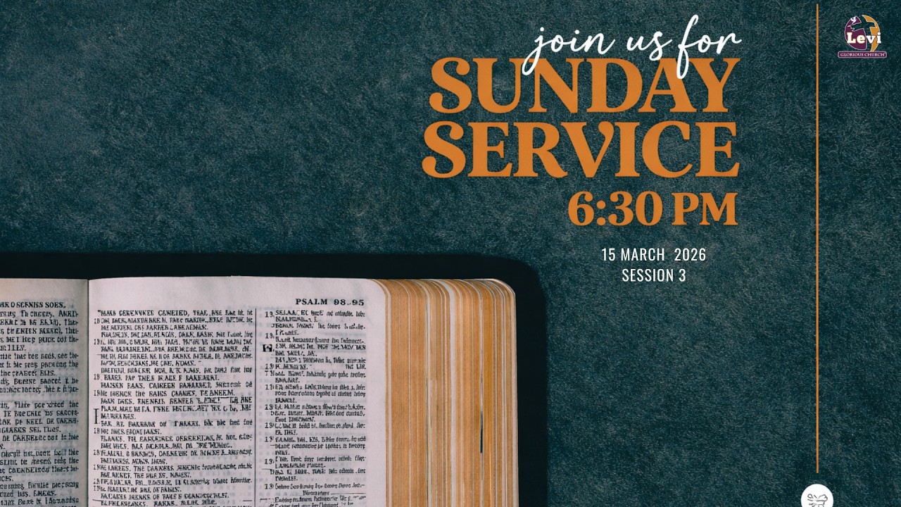 🔴 LIVE SUNDAY SERVICE | 15 MARCH 2026 | 🕢 6:30 PM (IST) |📍 @LGM.CHURCH | Pastor Levi