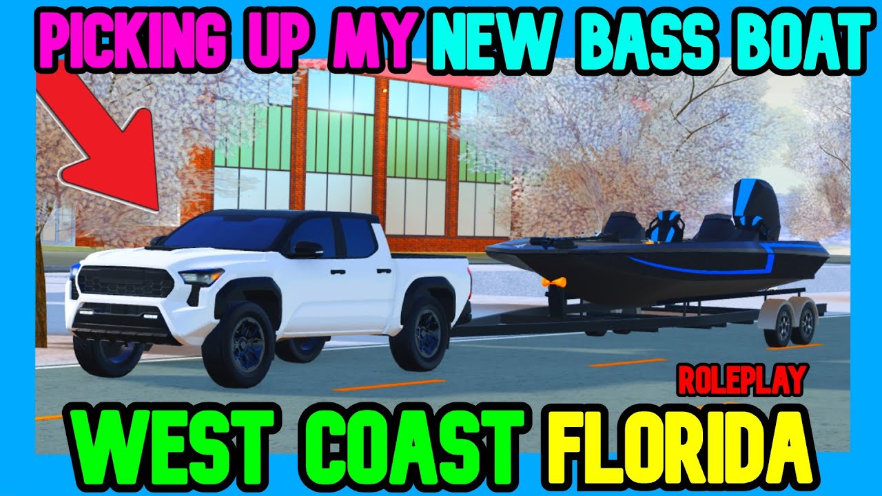 Picking Up my new bass boat West Coast Florida Roleplay