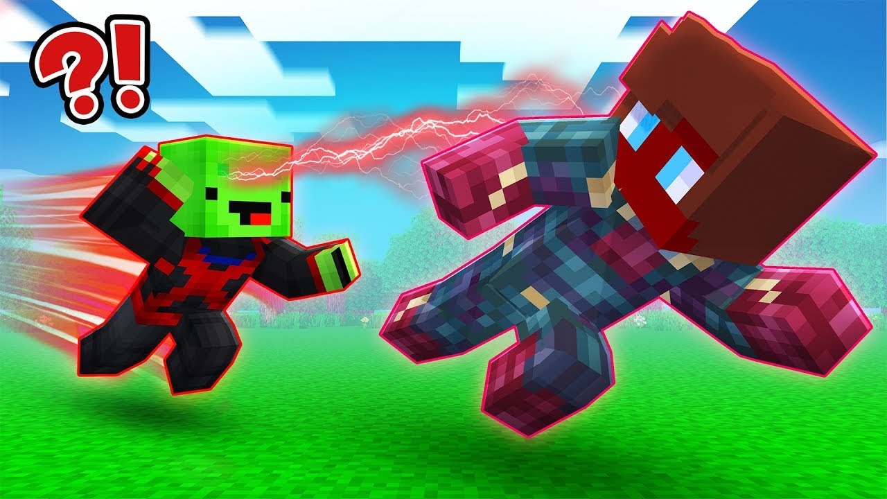 VISION Armor Speedrunner vs MARTIAN Armor Hunter : JJ vs Mikey in Minecraft Maizen!
