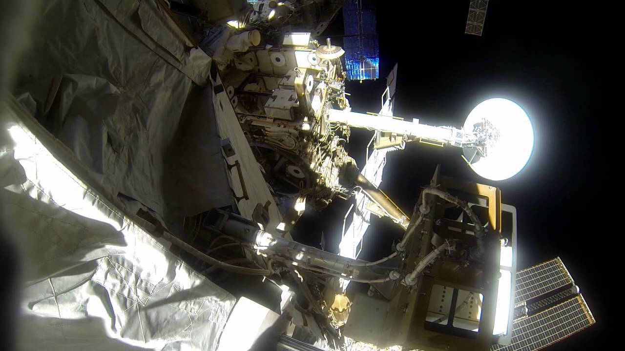 Action Cam Footage From U.S. Spacewalk #31