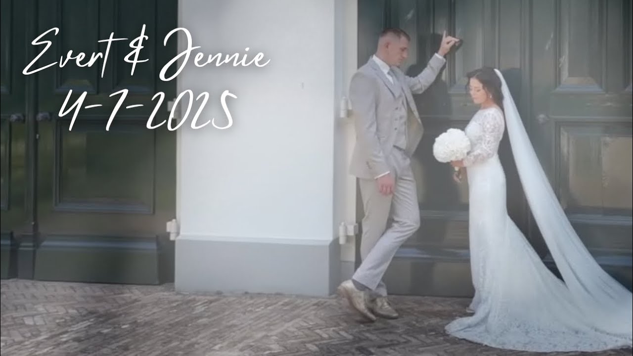 Trouwvideo Evert & Jennie 4-7-2025