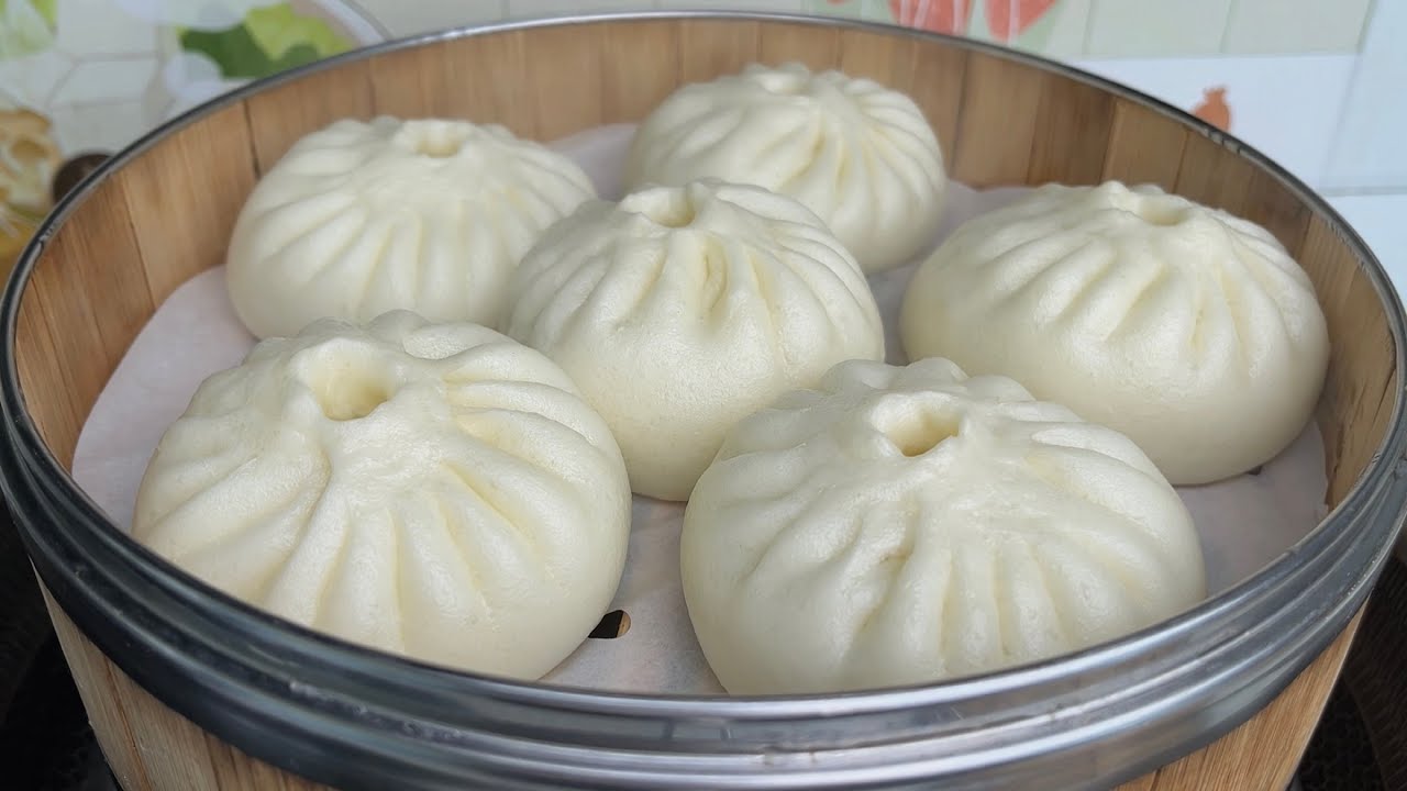 把四季豆做成包子原来这么好吃，颜色翠绿又软又香，早餐能吃3个