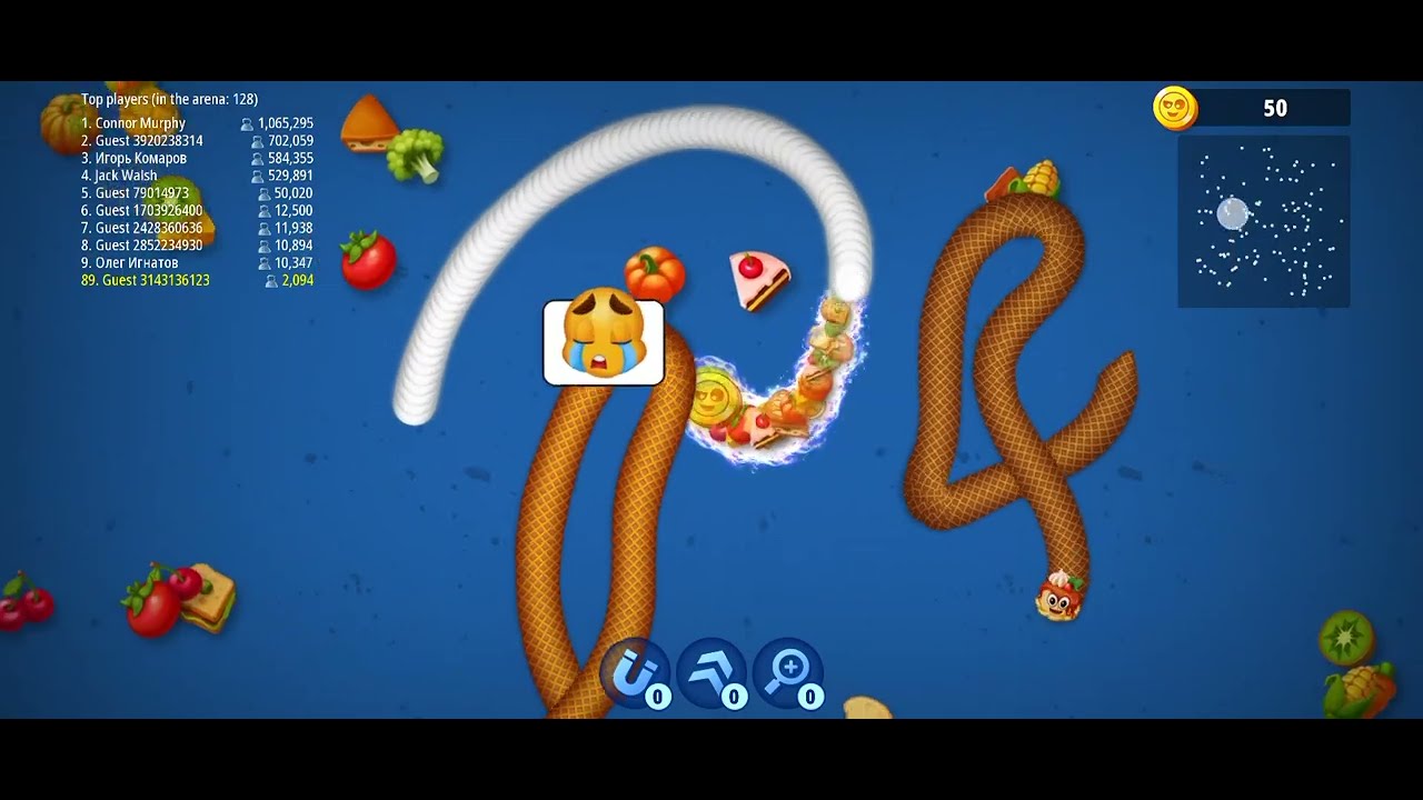 WORMZONE CHAOS! The BIGGEST Worm Feast & High Score Chase! (Epic Gameplay