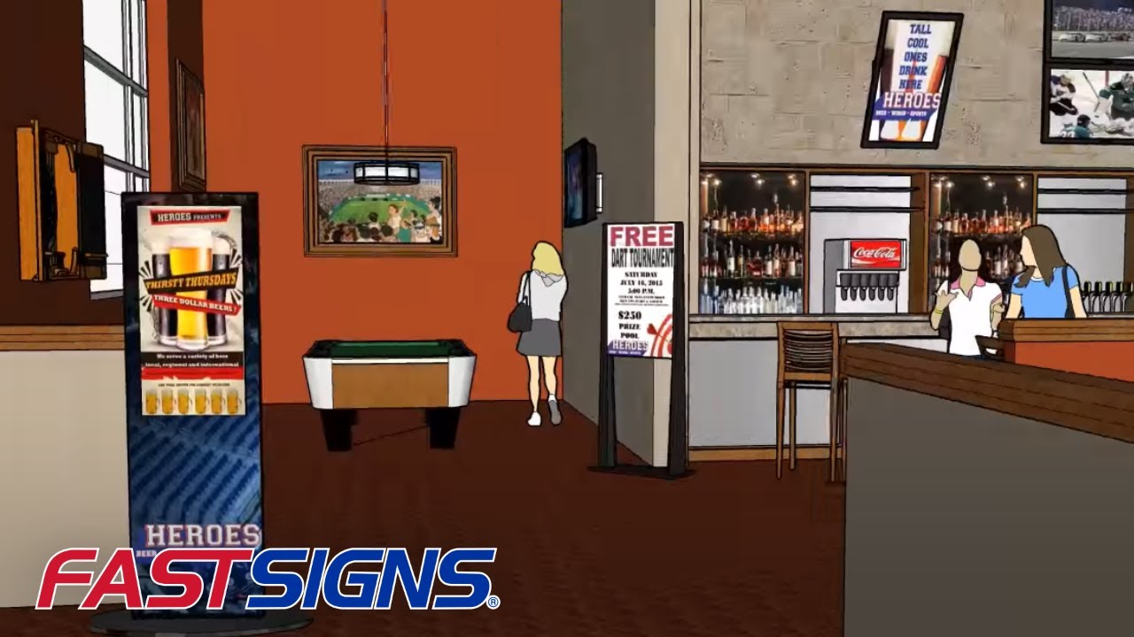 Restaurants and Cafes Signs and Graphics - A Visual Tour | FASTSIGNS&reg;