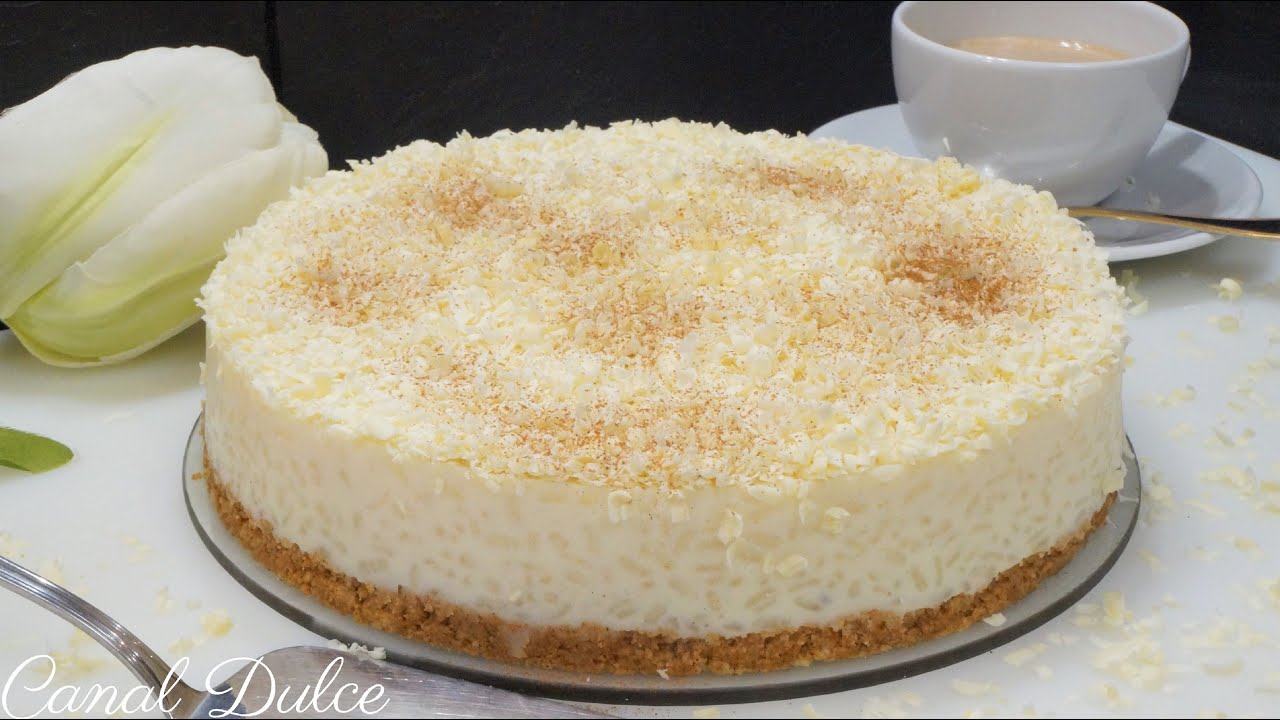 TARTA DE ARROZ SIN HORNO | RICE CAKE WITHOUT OVEN | RECETA FÁCIL , RÁPIDA Y ECONÓMICA
