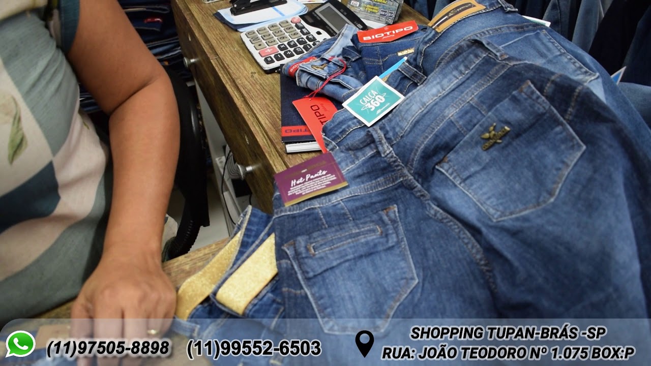 JEANS DE MARCA NO BRÁS! FEMININO E MASCULINO