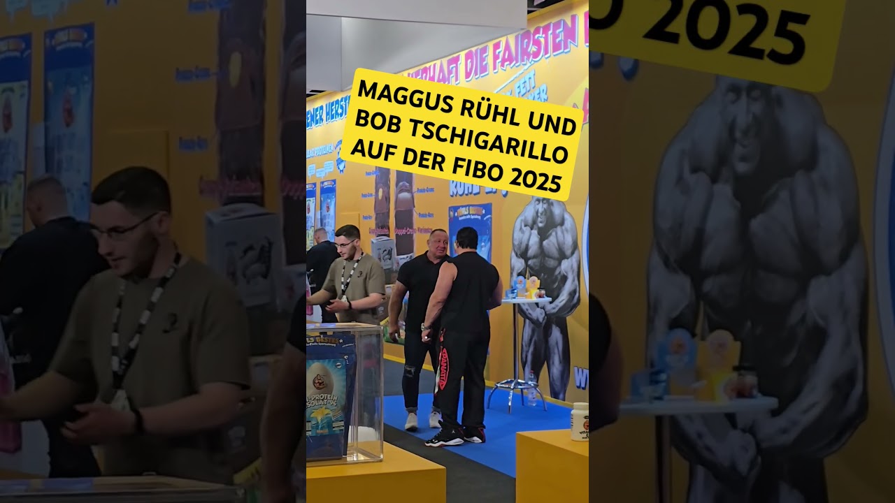 Maggus R&uuml;hl und de Bob Tschigarillo auf der FIBO 2025 #markusr&uuml;hl #bobtschigerello #fibo #fibo2025