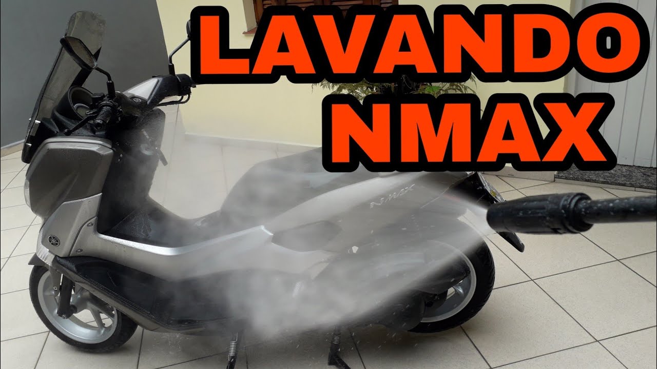 Como lavar a Nmax pintura fosca. Não use cera e nem produtos químicos.