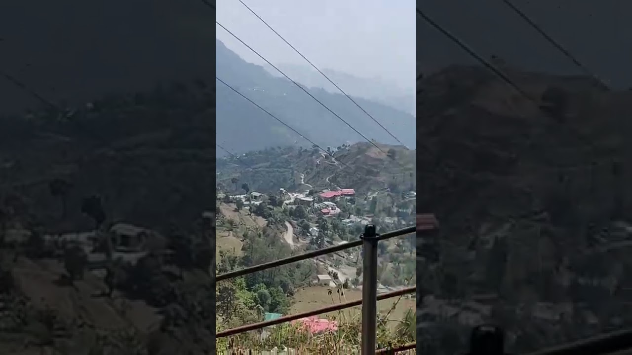 View from Ghorakhal Golu Devta Temple ( Bell temple)