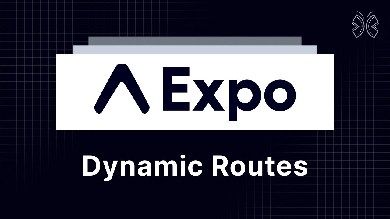 Expo Router Tutorial - 4 - Dynamic Routes