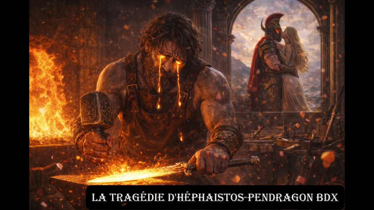 08- La tragédie d'Héphaïstos - Pendragon BDX ( musique IA original sur la mythologie)