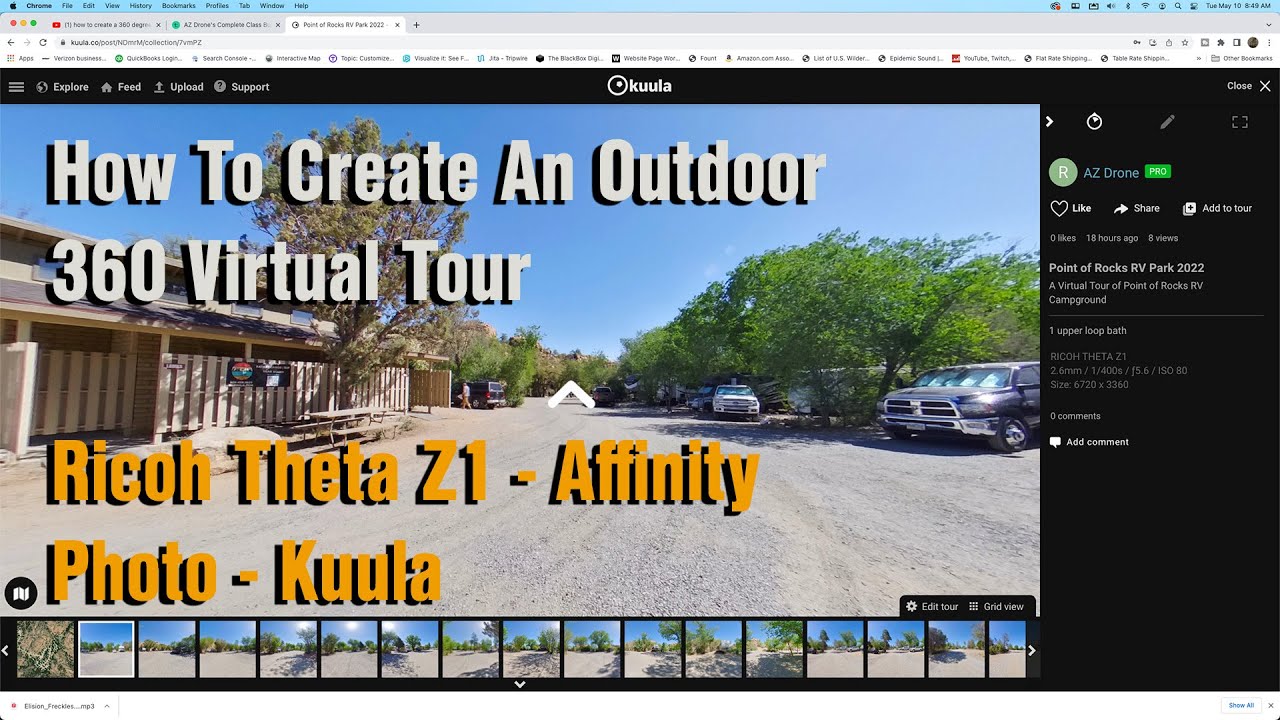 How To Create A 360 Degree Outdoor Virtual Tour