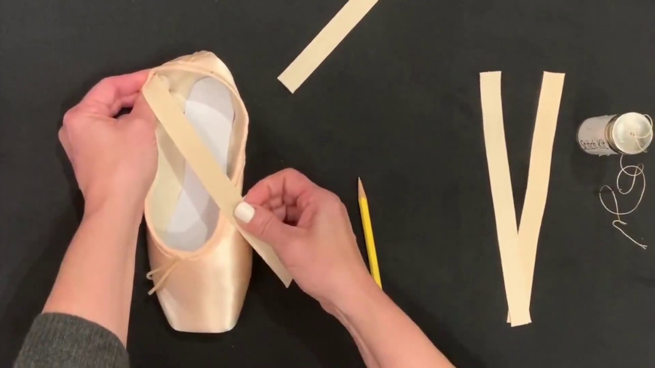 Pointe Shoe Sewing Instructions