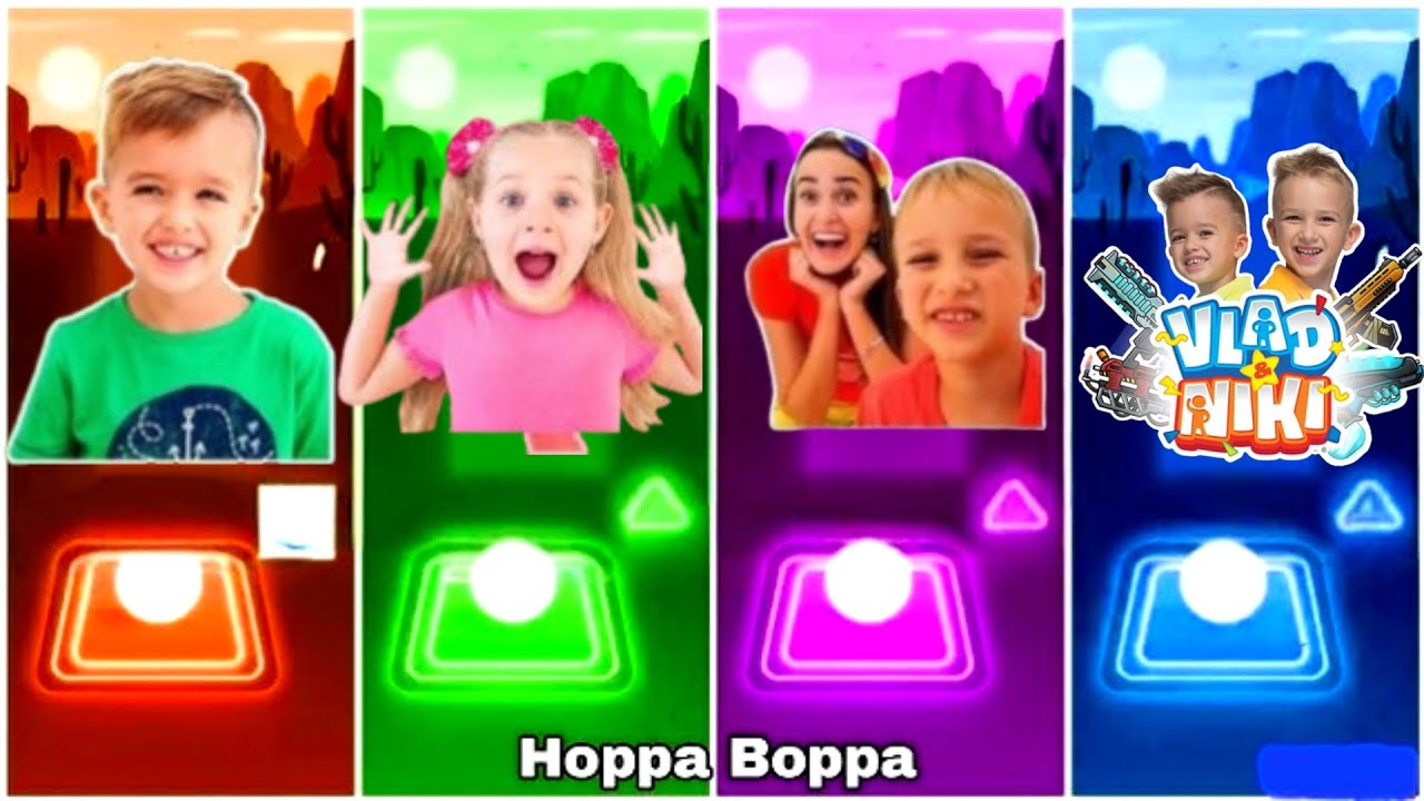 Vlad the best friend for Niki coffin dance Tiles Hop Edm Rush the best  