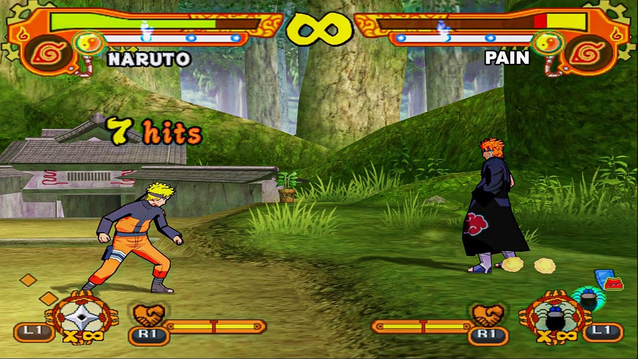 Наруто против Пейна - Naruto Ultimate Ninja 5 | PS2