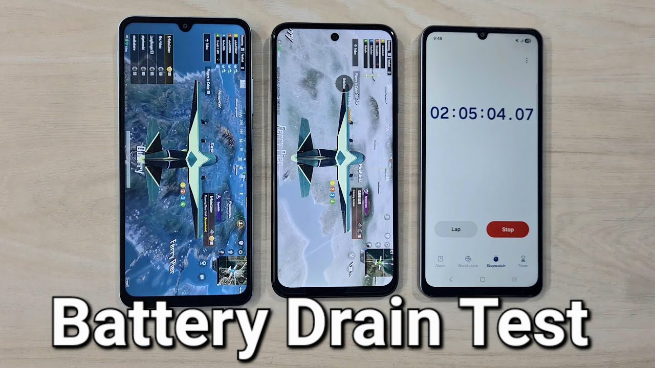 POCO C71 vs Lava Shark Battery Drain Test